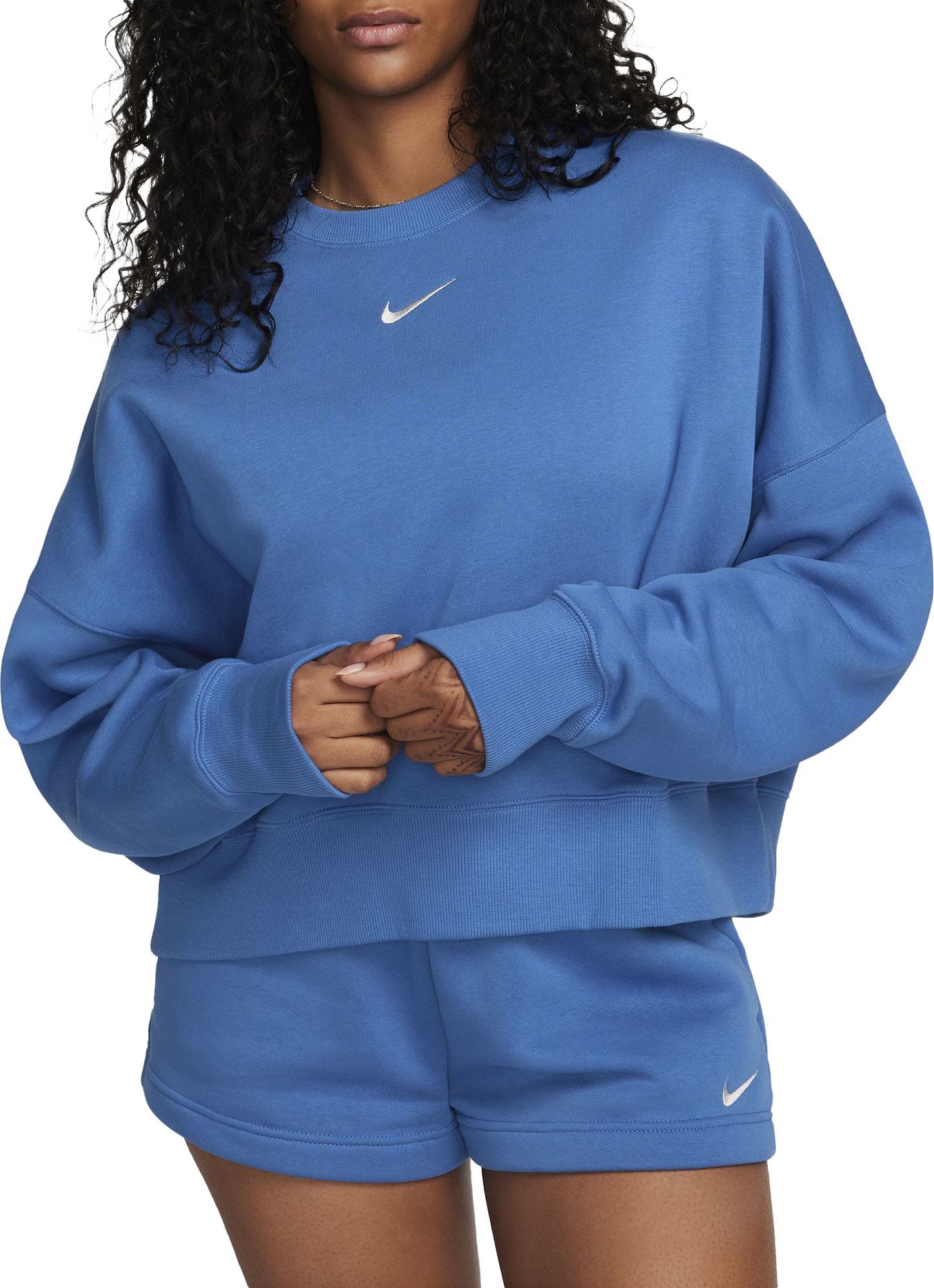 Dick's Sporting Goods Nike Sportswear Women's Phoenix Fleece Over-Oversized  Crewneck Sweatshirt