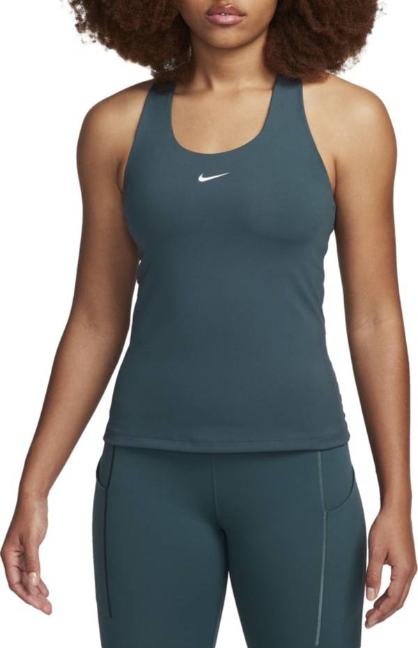 Shop Swoosh Women's Medium-support Padded Sports Bra Tank