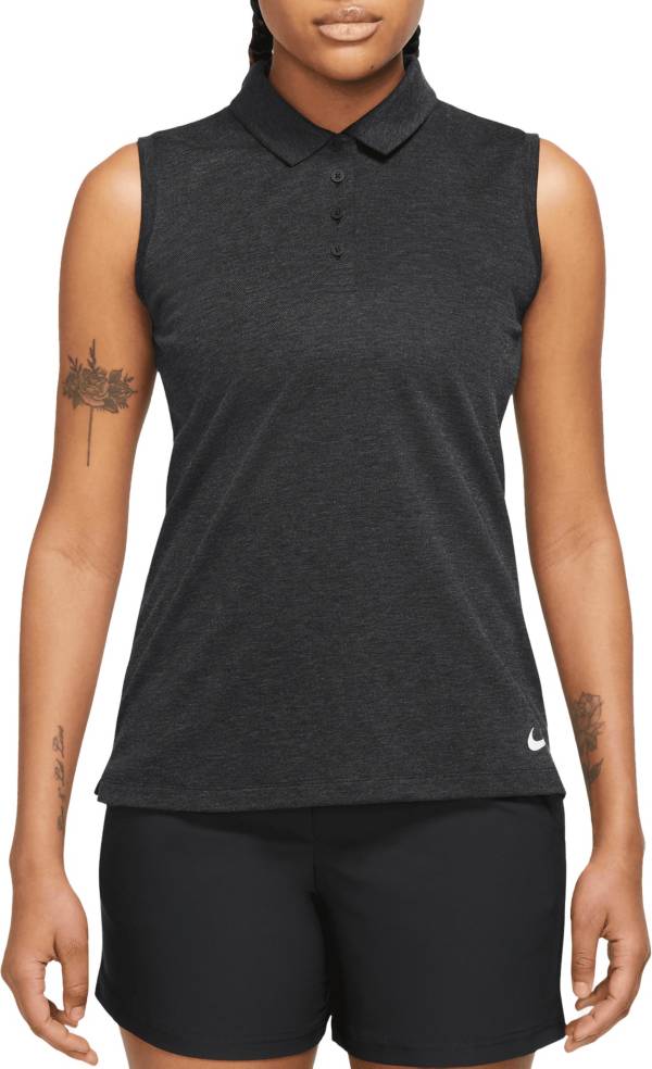 Nike Women's Dri-FIT Victory Sleeveless Golf Polo