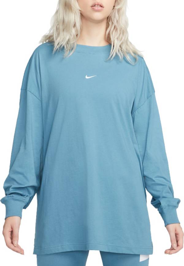 Mentalidad Empotrar astronauta Nike Women's Sportswear Essentials Long Sleeve Shirt | Dick's Sporting Goods