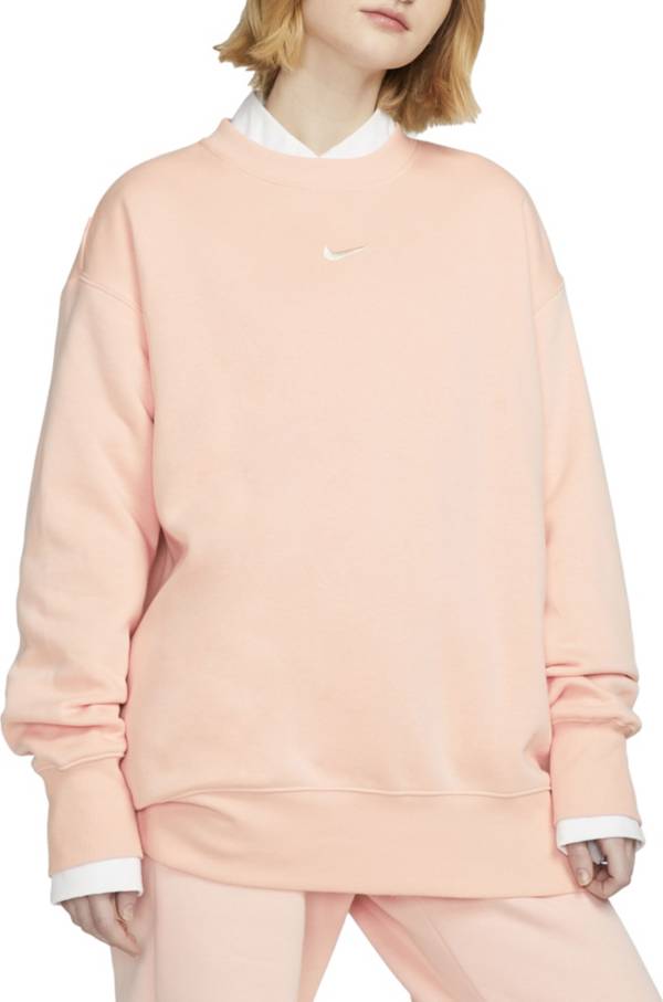 thecubanalee nike sportswear phoenix fleece women's oversized crewneck sweatshirt