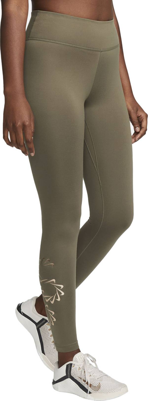 Nike Therma-FIT One Women's Mid-Rise Graphic Training Leggin