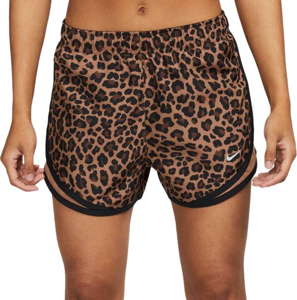 Nike Women's Dri-FIT Tempo Leopard Print Running Shorts | Dick's Sporting  Goods