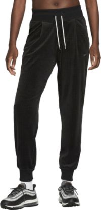 NIKE AIR VELOUR PANT, Black Women's Athletic Pant