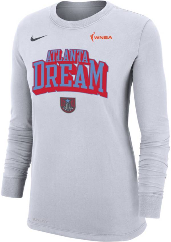 Nike Women's Atlanta Dream White Long Sleeve T-Shirt product image