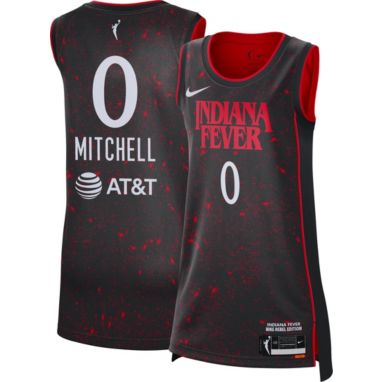sorry, Nike Adult Indiana Fever Kelsey Mitchell #0 Stranger Things Rebel Jersey is currently out of stock
