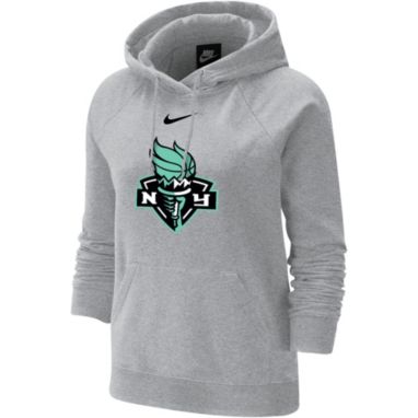 sorry, Nike Women's New York Liberty Grey Varsity Pullover Fleece Hoodie is currently out of stock