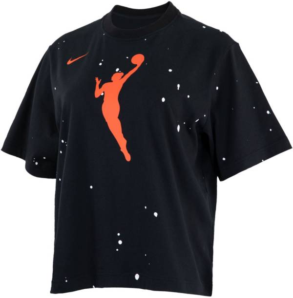 Nike Women's WNBA Black Short Sleeve Splatter T-Shirt product image