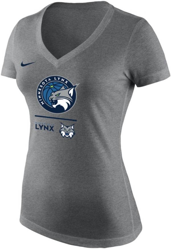 Nike Women's Minnesota Lynx Grey Tri-blend T-Shirt product image
