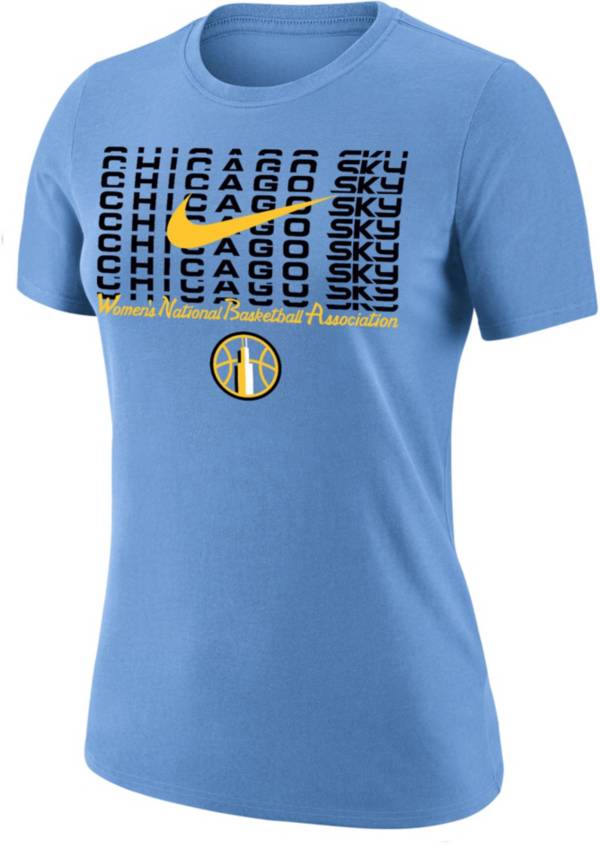 Nike Women's Chicago Sky Blue Short Sleeve T-Shirt product image