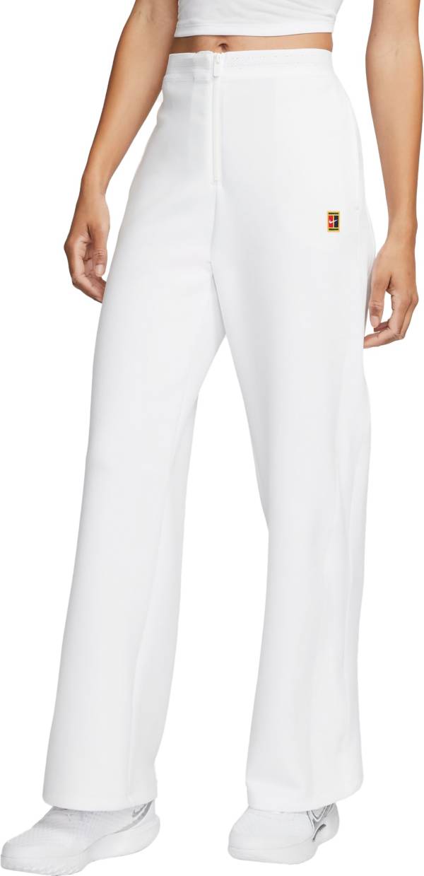 Nike NikeCourt Tennis Pants White - WHITE/WHITE/WHITE