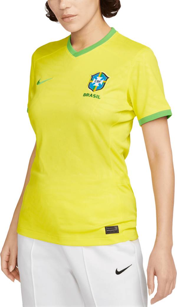 Nike Brazil World Cup 22 Home Jersey - Yellow/Green - Soccer Shop USA