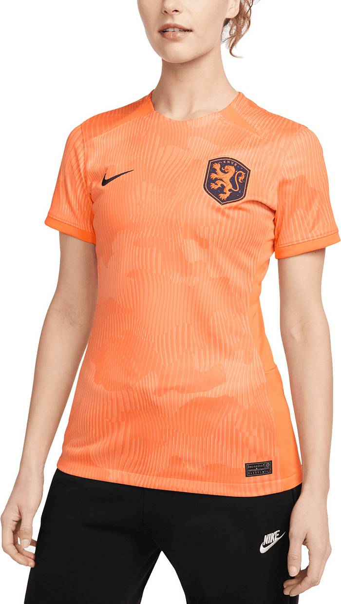 Nike Netherlands 2023 Home Replica Jersey, Men's, Small, Orange