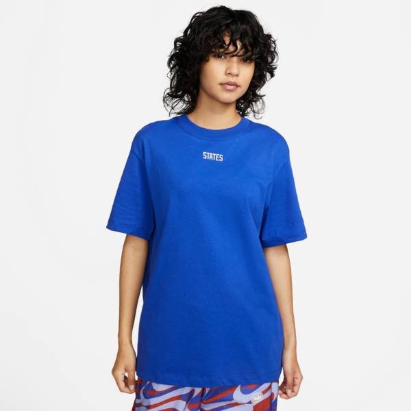 Nike Women's USMNT '22 Friend Blue T-Shirt product image