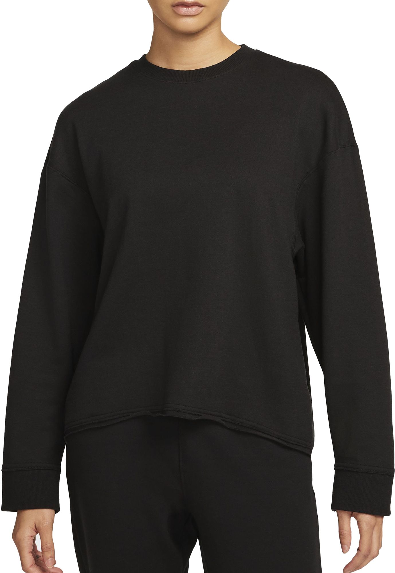 Nike Women's Yoga Luxe Fleece Crew Sweatshirt