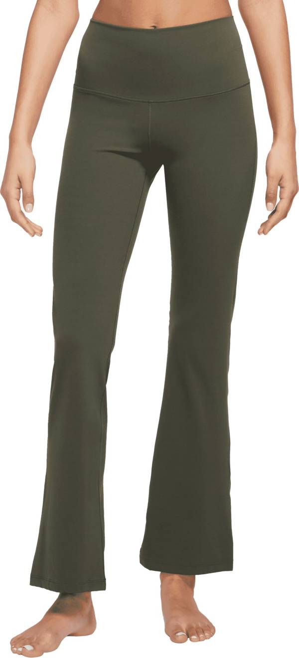 Nike Yoga Dri-FIT Luxe Flared Pants 'Oil Green' - DV9181-386