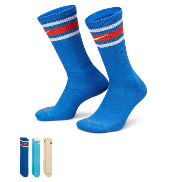 Nike Boy's Everyday Plus Crew Socks - 3 Pack | Dick's Sporting Goods