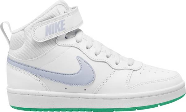 Nike Court Borough Low 2 White Blue Void (GS) for Women