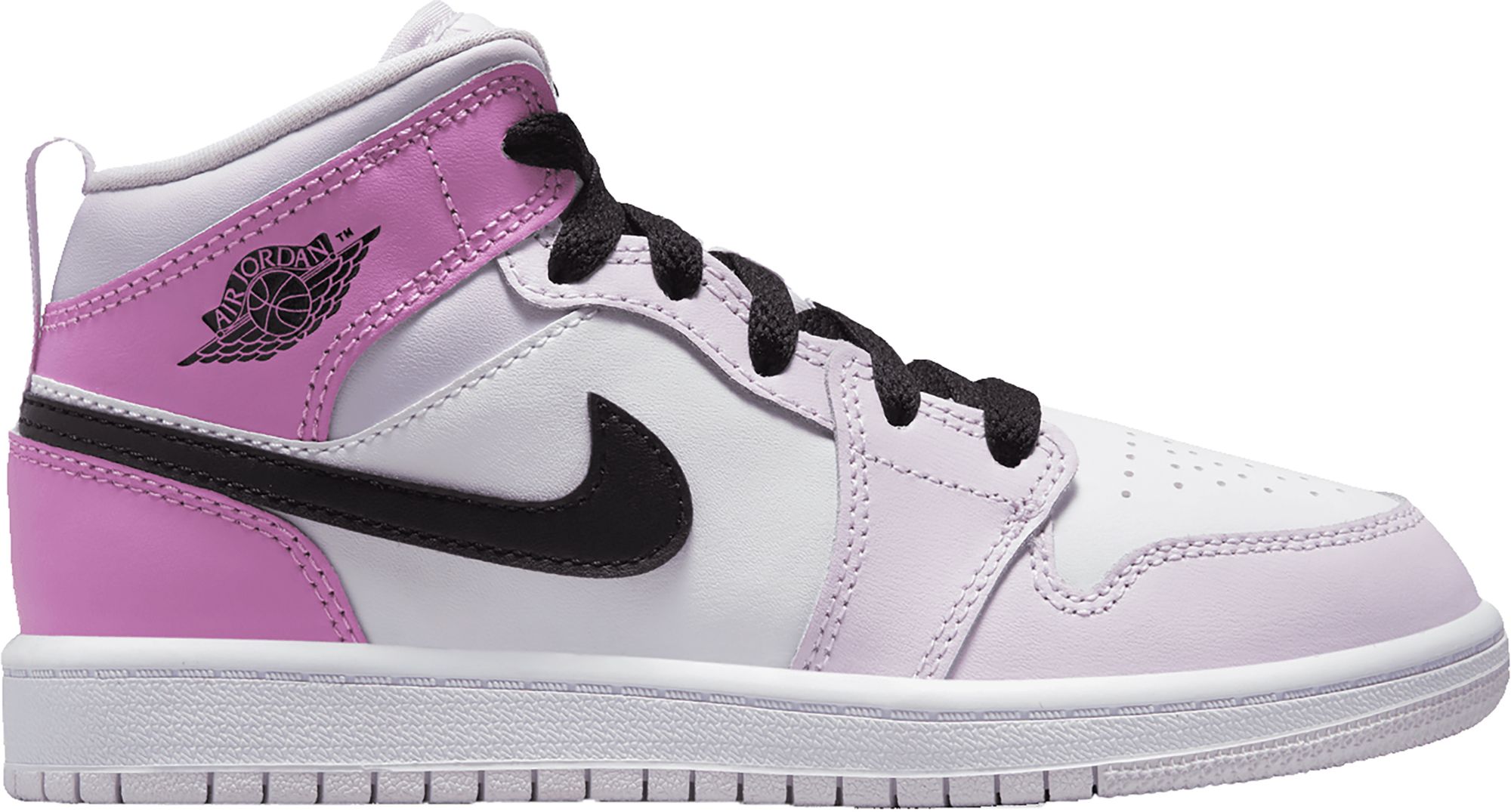 Jordan Kids' Preschool Air Jordan 1 Mid Basketball Shoes Big Apple Buddy