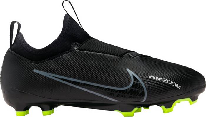  Nike Men's Football Soccer Shoe, Black Black Volt, US:5.5