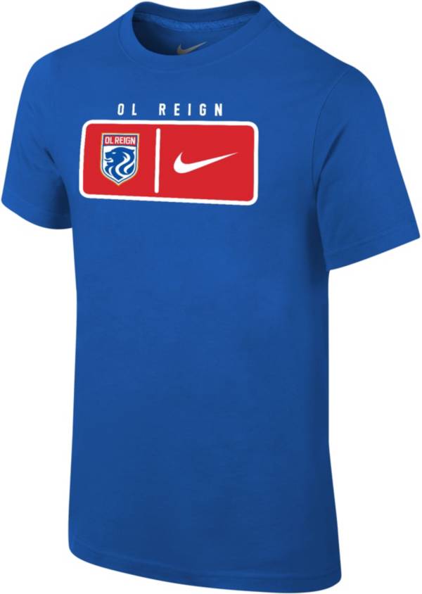 Nike Youth OL Reign FC Team Royal T Shirt