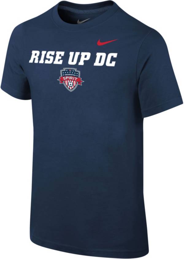 Nike Youth Washington Spirit Mantra Navy T-Shirt product image