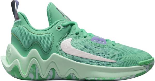 Green kids basketball store shoes