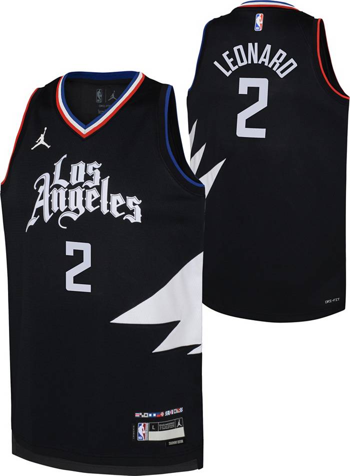 LOS ANGELES CLIPPERS NBA YOUTH KAWHI LEONARD #2 JERSEY New With Tags