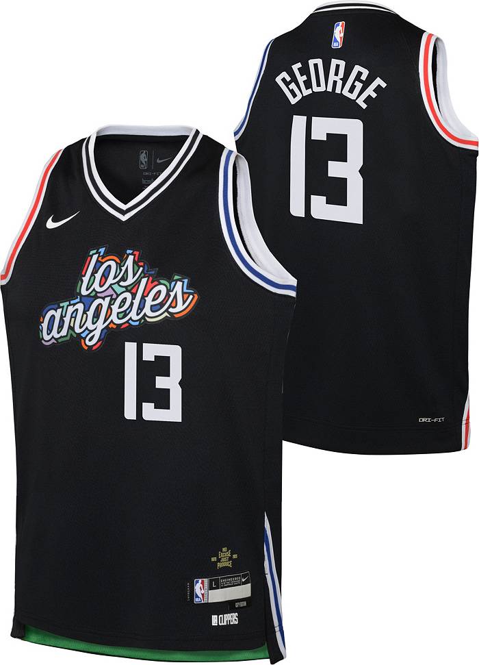  Paul George Los Angeles Clippers Light Blue #13 Youth 8-20  Alternate Edition Swingman Player Jersey (8) : Sports & Outdoors
