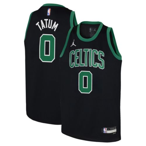 Jordan Youth Boston Celtics Jayson Tatum #0 Black T-Shirt | Dick's
