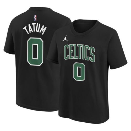 Jordan Youth Boston Celtics Jayson Tatum #0 Black Swingman