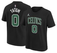 Boston Celtics Tatum 0 ユニフォーム セットアップ Jordan Youth Boston Celtics Jayson Tatum #0 Black T-Shirt | Dick's