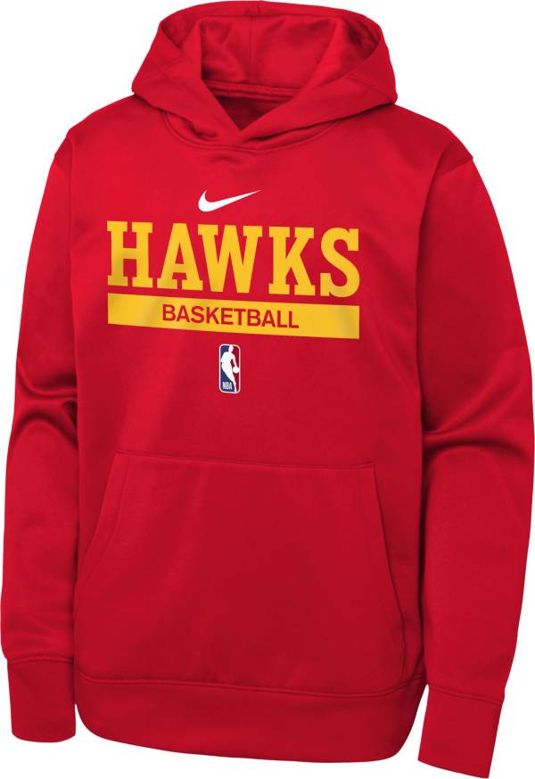 Outerstuff Youth Atlanta Hawks Red Spotlight Pullover Fleece Hoodie product image