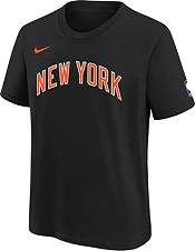 Nike Youth New York Knicks RJ Barrett #9 Navy Dri-FIT Swingman Jersey