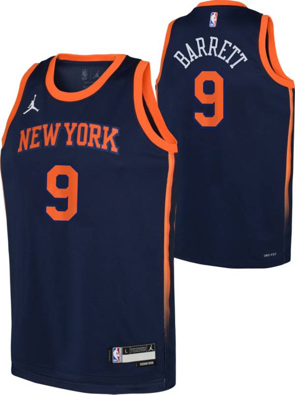 Nike Men's New York Knicks RJ Barrett #9 Swingman Jersey