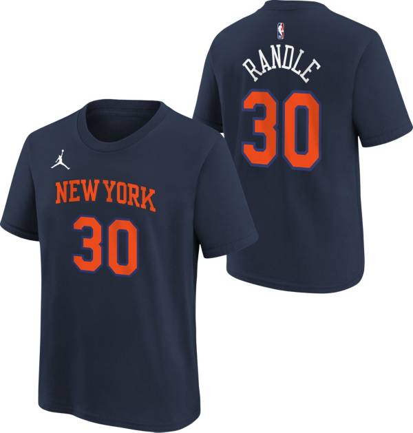 Nike Youth New York Knicks Julius Randle 30 Navy TShirt Dick's