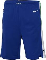 Dallas Mavericks Nike Youth 2021/22 City Edition Courtside Swingman Shorts  - White