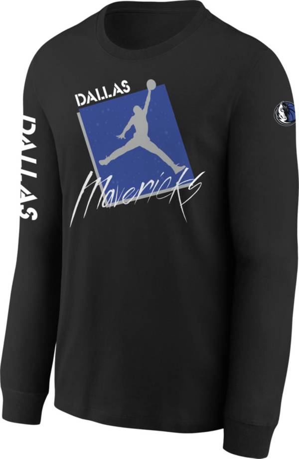 Nike Youth Dallas Mavericks Black Max 90 Long Sleeve T-Shirt product image