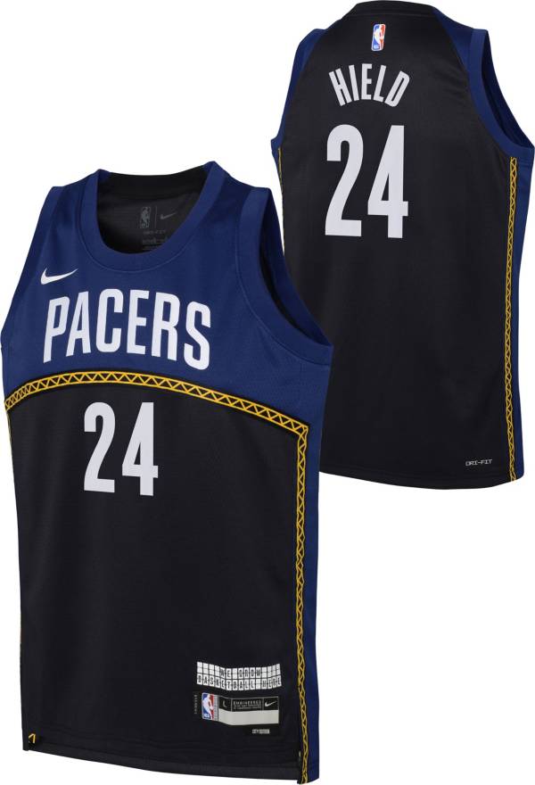 Piquete Retorcido Romance Nike Youth 2022-23 City Edition Indiana Pacers Buddy Hield #24 Navy Dri-FIT  Swingman Jersey | Dick's Sporting Goods