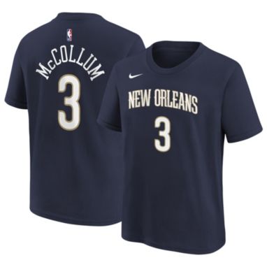 sorry, Nike Youth New Orleans Pelicans CJ McCollum #3 Navy T-Shirt is currently out of stock