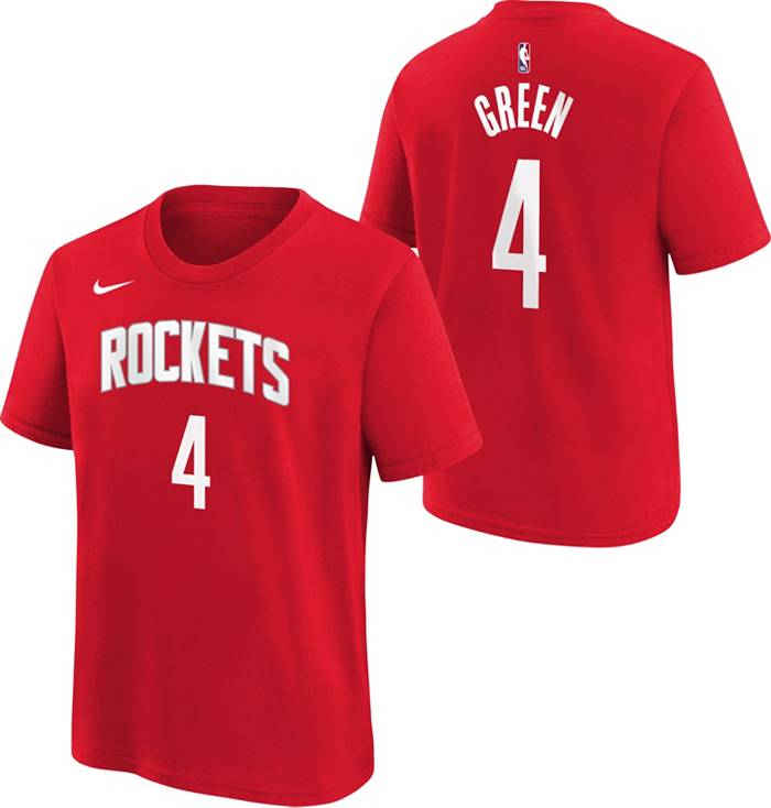Nike Men's 2022-23 City Edition Houston Rockets Jalen Green #4 Navy Dri-FIT  Swingman Jersey