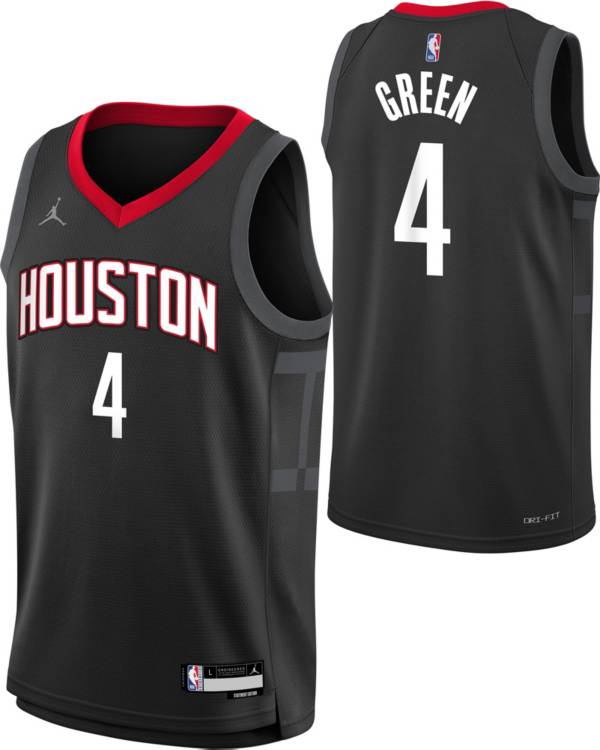 Nike Youth Houston Rockets Jalen Green #4 Black Dri-FIT Swingman Jersey product image