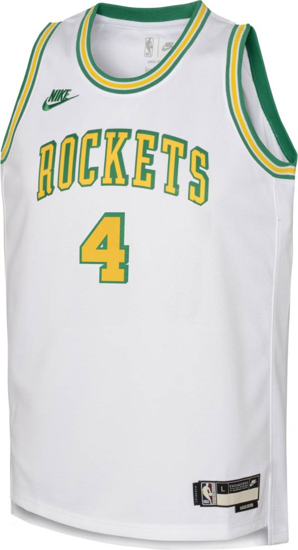 Nike Men's Nike Jalen Green White Houston Rockets Swingman Jersey - Classic  Edition