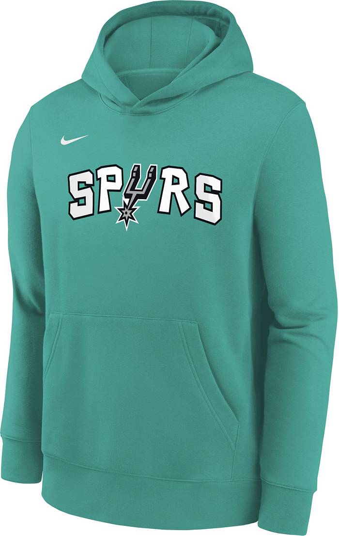 47 Teal San Antonio Spurs 2022/23 City Edition Two-Peat Headline Pullover Sweatshirt