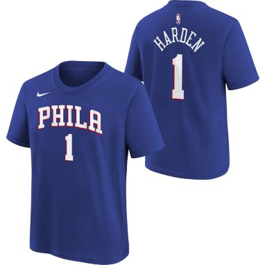 sorry, Nike Youth Philadelphia 76ers James Harden #1 Blue T-Shirt is currently out of stock