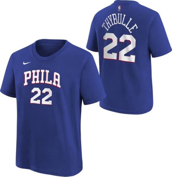 Nike Youth Philadelphia 76ers Matisse Thybulle #22 Blue T-Shirt product image