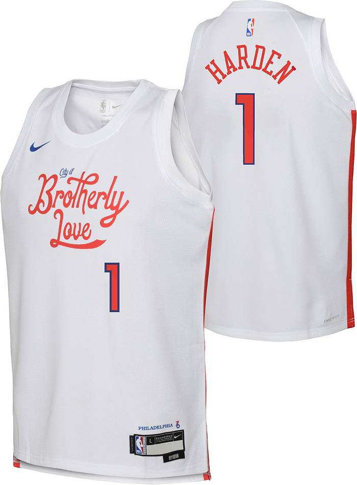 Men's Nike James Harden Royal Philadelphia 76ers Swingman Jersey - Icon Edition Size: Small