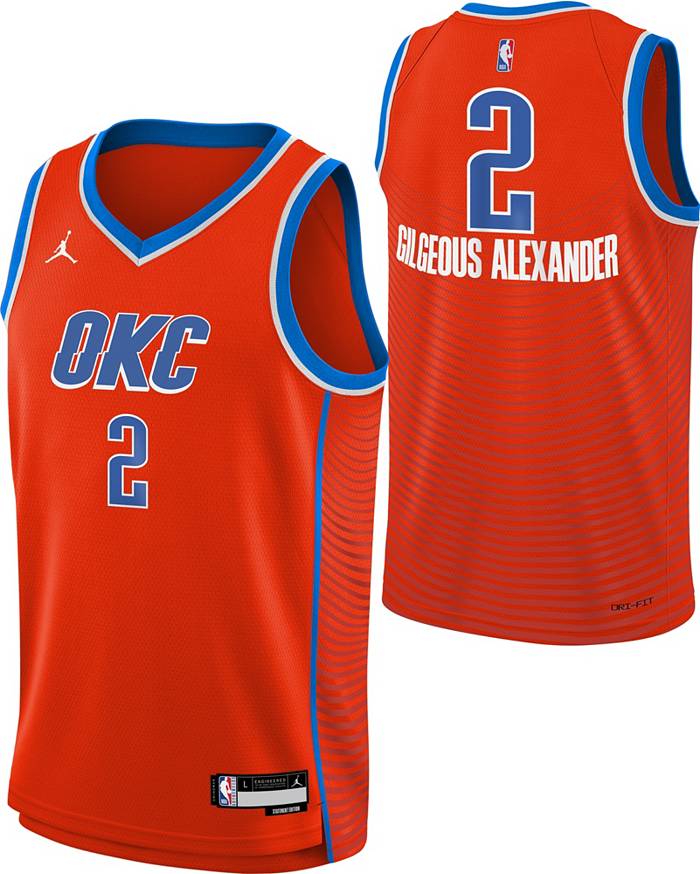 Oklahoma City Thunder Shai Gilgeous-Alexander Nike Association Swingman Jersey - 2019-23 3XL