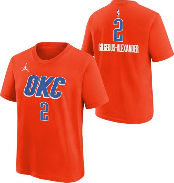 Orange okc store thunder t shirt