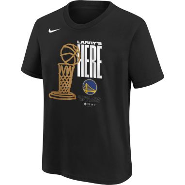 sorry, Nike Youth 2022 NBA Champions Golden State Warriors Trophy T-Shirt is currently out of stock